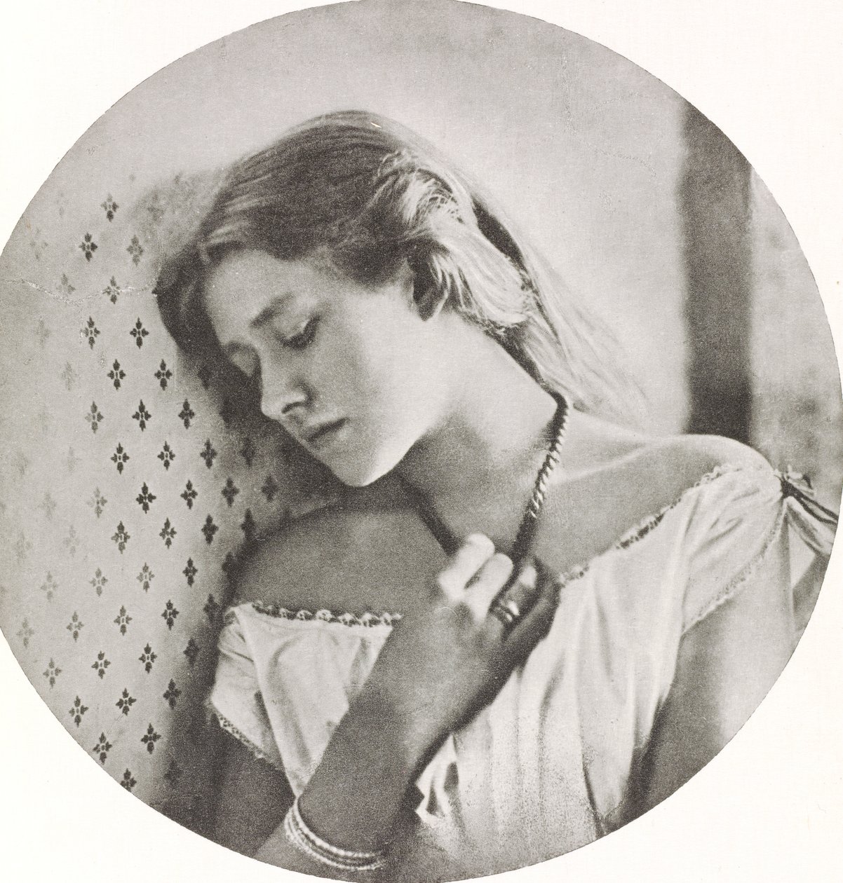 Ellen Terry, vid sexton års ålder av Julia Margaret Cameron