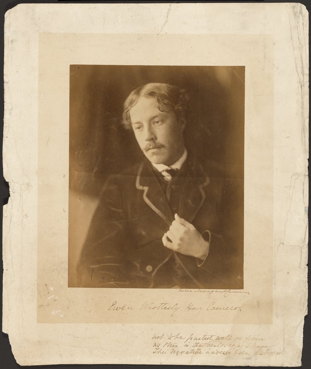 Ewen Wrottesley Hay Cameron av Julia Margaret Cameron
