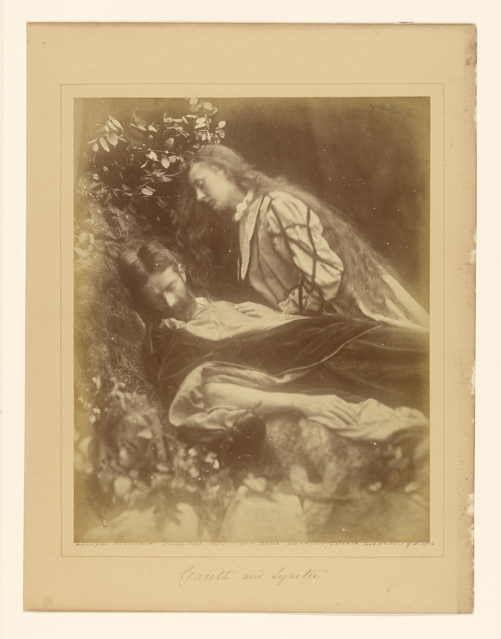 Gareth och Lynette av Julia Margaret Cameron