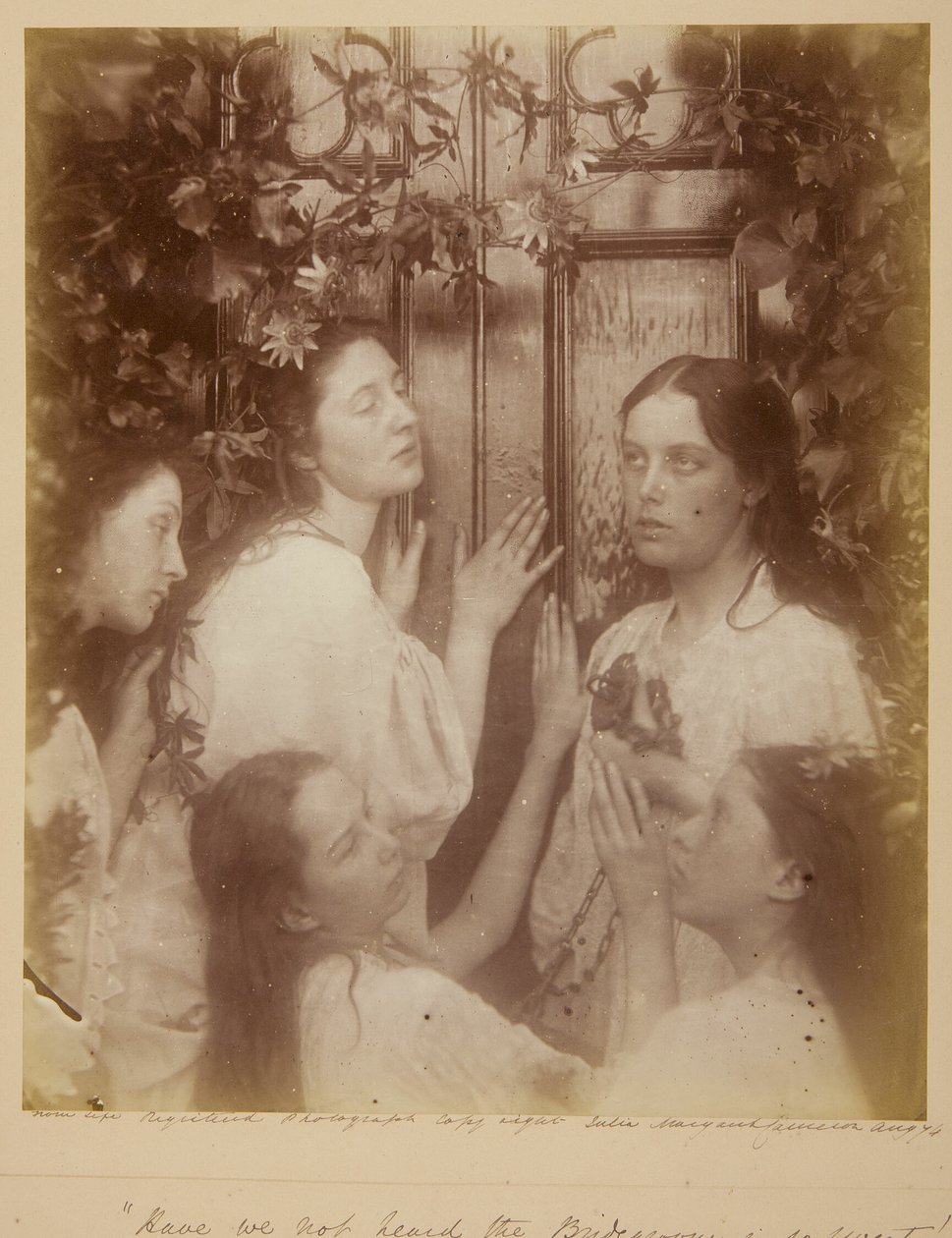 Har vi inte hört att brudgummen är så ljuv av Julia Margaret Cameron