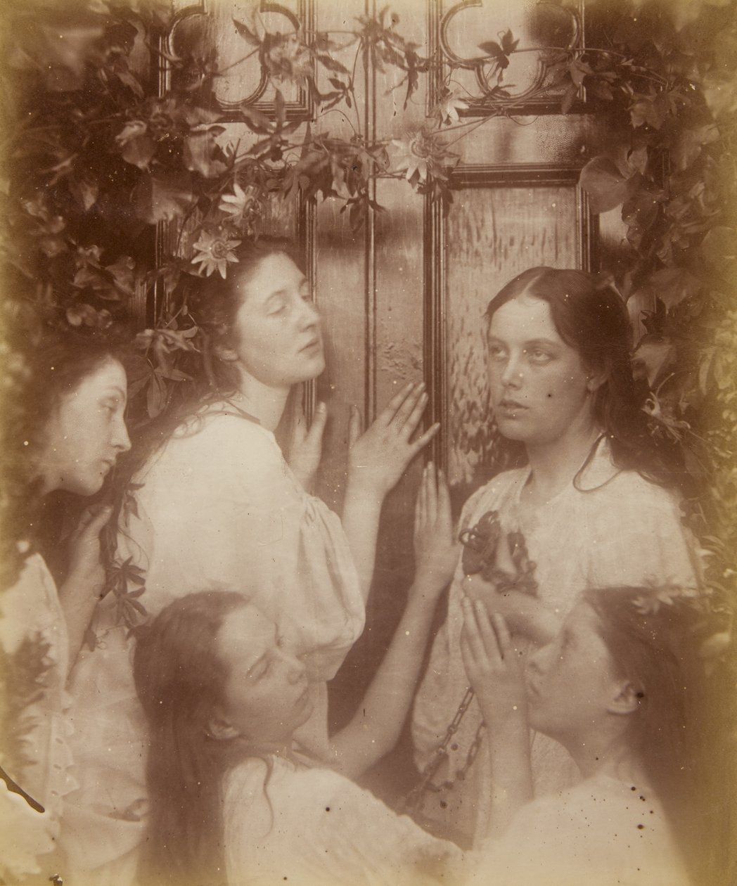 Har vi inte hört att brudgummen är så söt, augusti 1874 av Julia Margaret Cameron