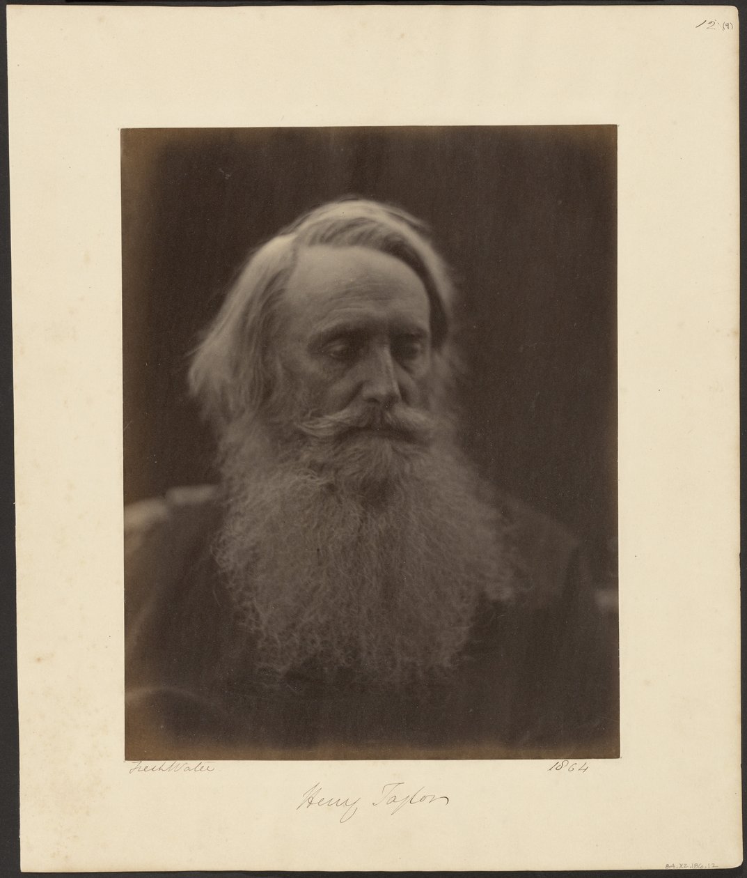 Henry Taylor av Julia Margaret Cameron