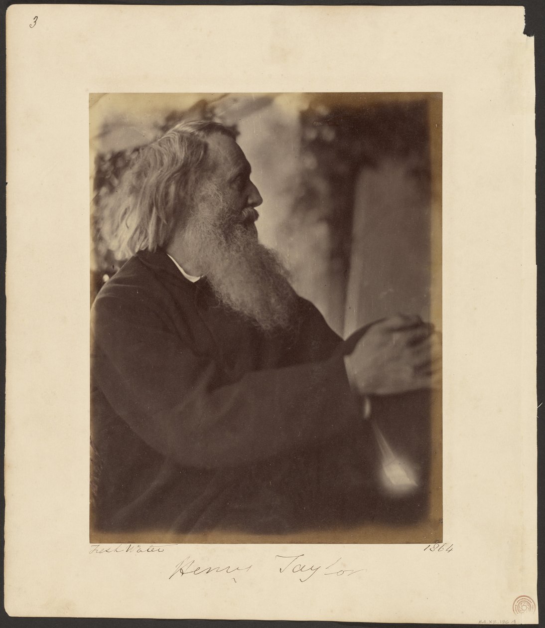 Henry Taylor av Julia Margaret Cameron