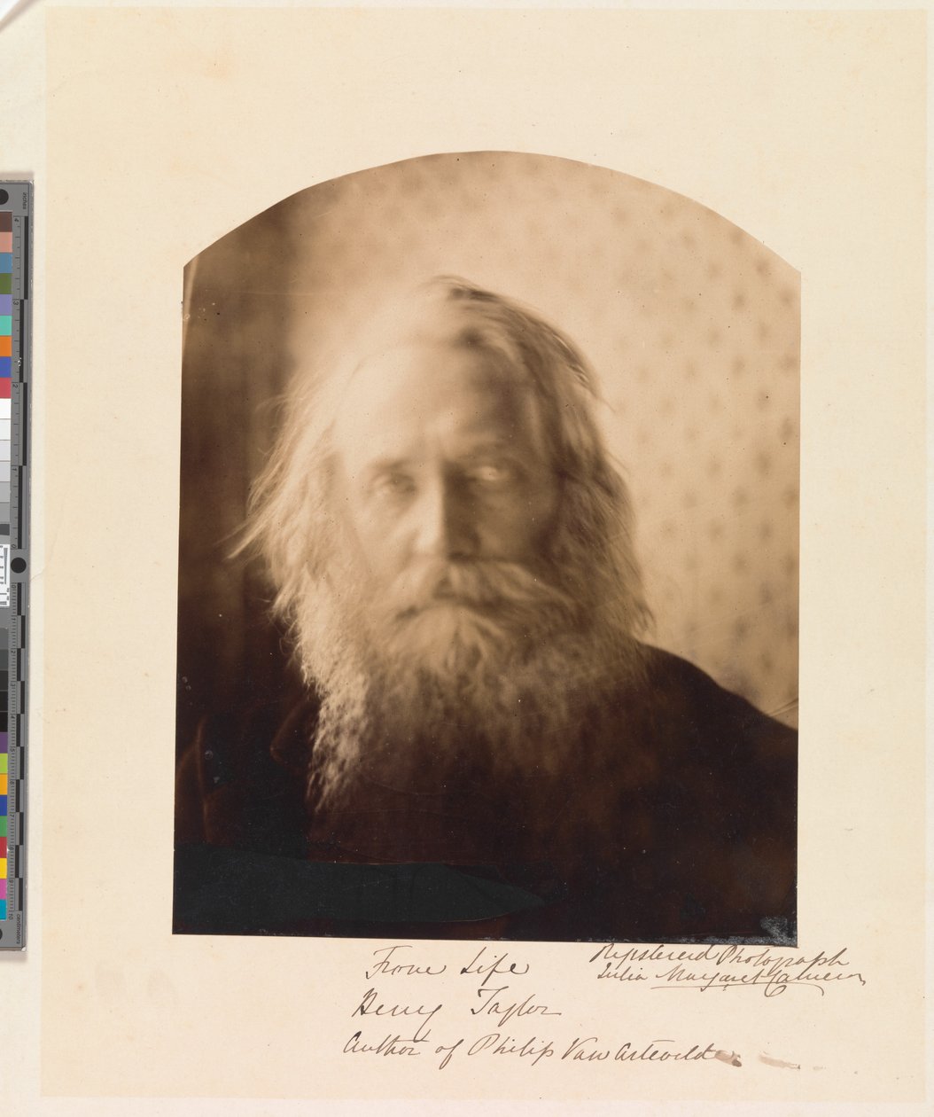 Henry Taylor. Författare till ”Philip Van Artevelde” av Julia Margaret Cameron