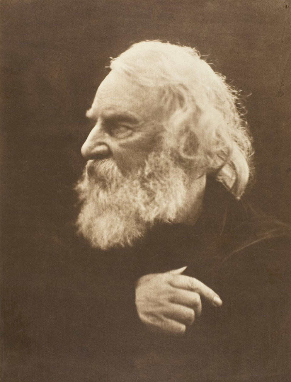 Henry Wadsworth Longfellow, 1868, tryckt 1875. av Julia Margaret Cameron