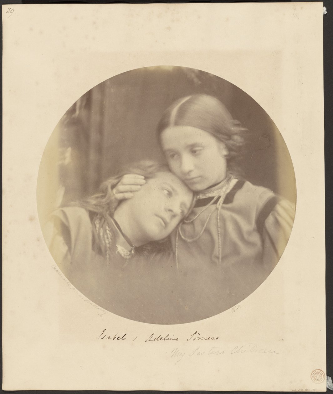 Isabel och Adeline Somers av Julia Margaret Cameron
