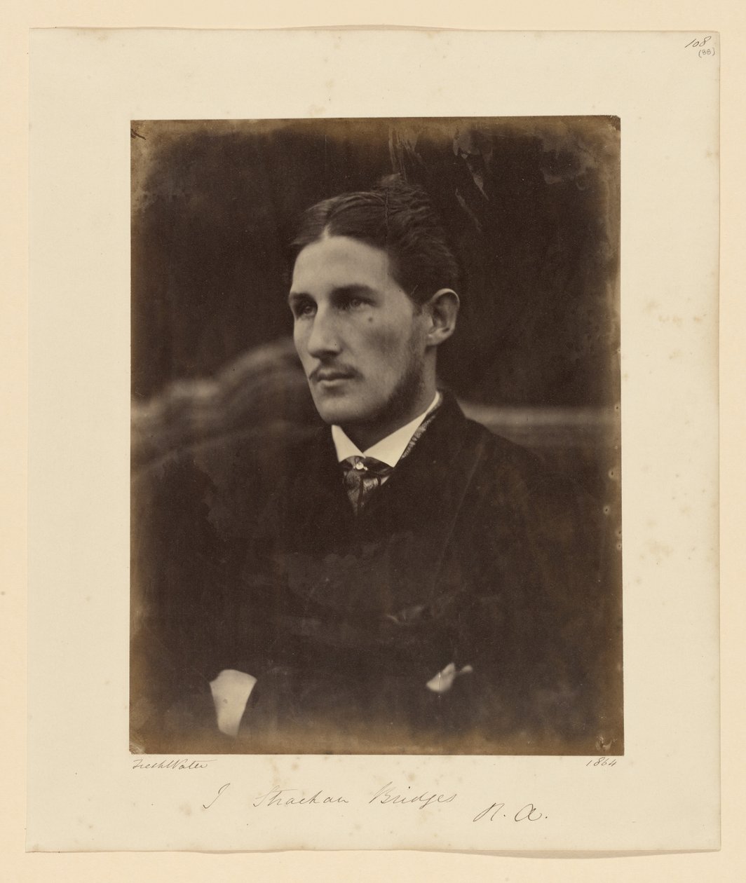 J. Strachan Bridges, R.A. av Julia Margaret Cameron