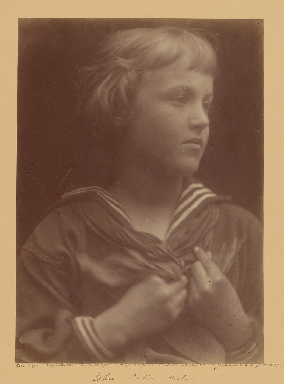 John Philips Miles av Julia Margaret Cameron