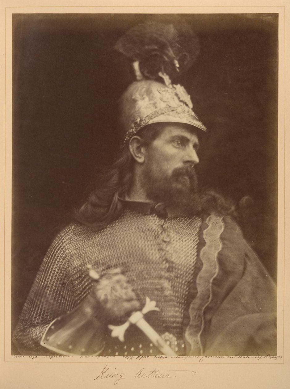 Kung Artur av Julia Margaret Cameron