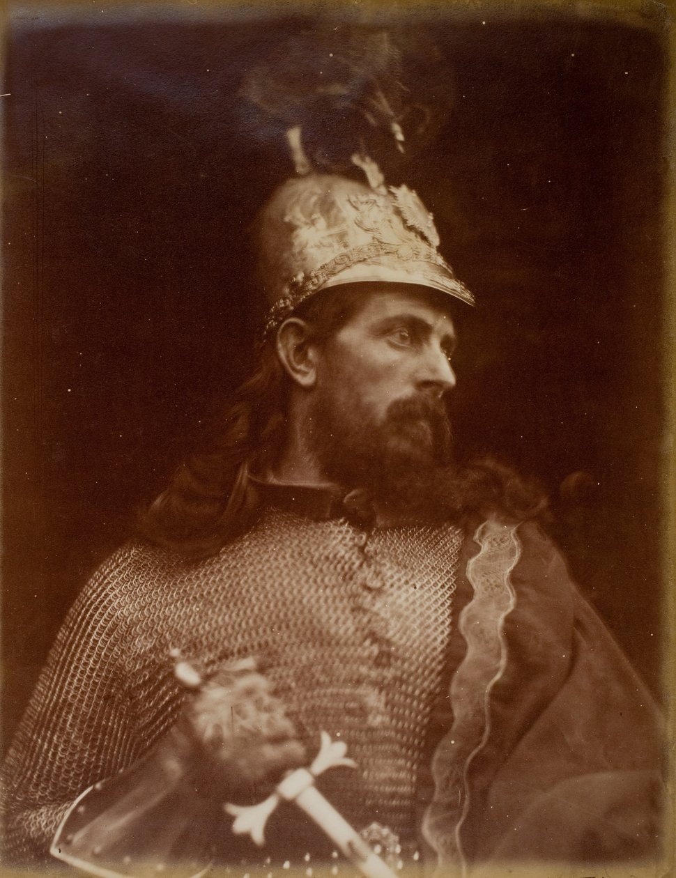 Kung Arthur, 1874. av Julia Margaret Cameron
