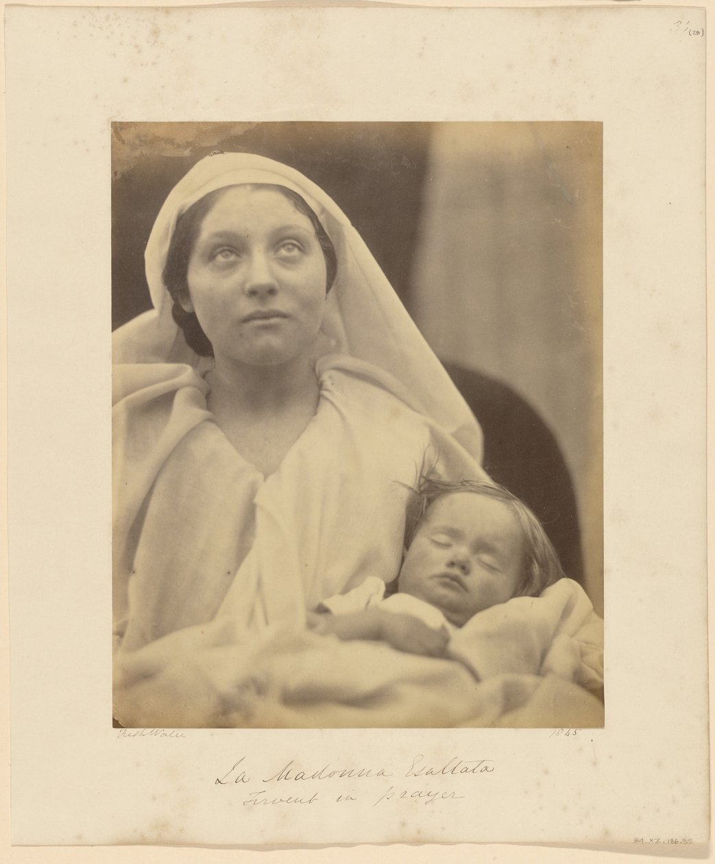 Den upphöjda Madonnan av Julia Margaret Cameron