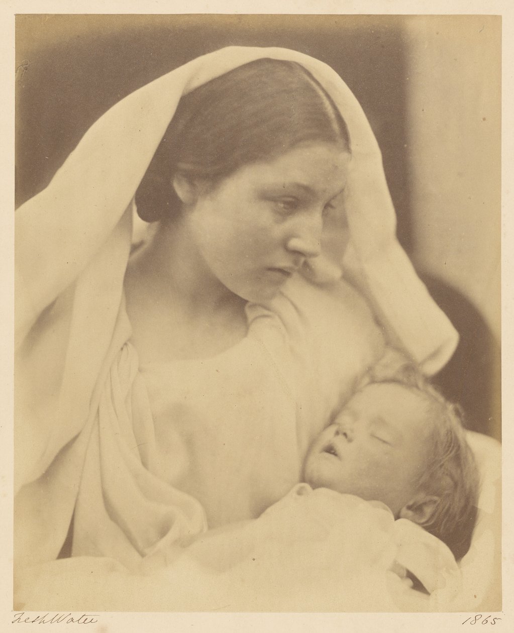 Den vilande Madonnan av Julia Margaret Cameron