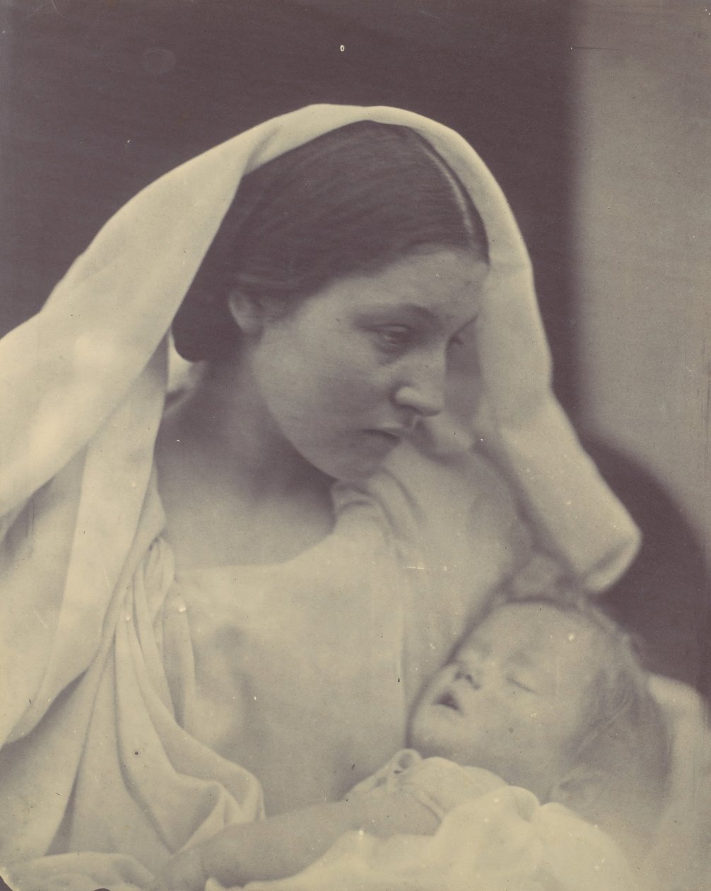 Den vilande Madonnan, 1864. av Julia Margaret Cameron