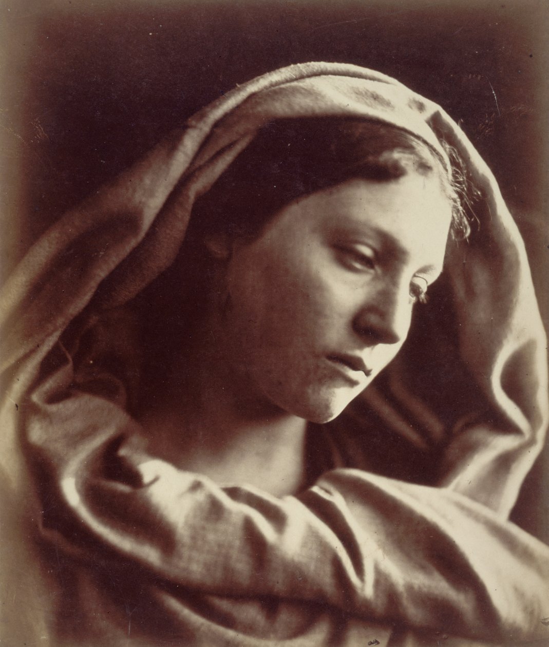 "Mary Mother" Mary Ann Hillier av Julia Margaret Cameron
