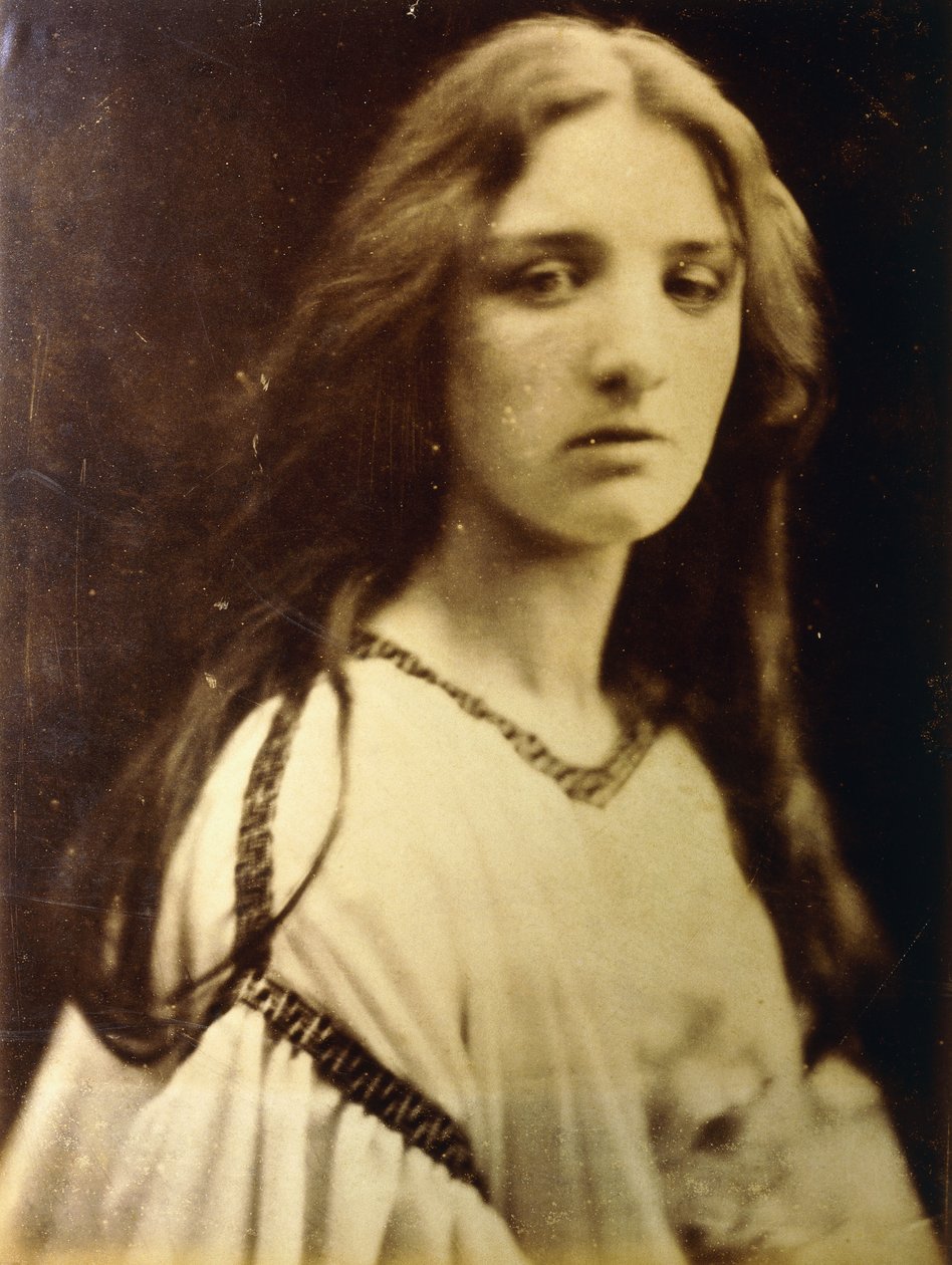Mary the Troloved, Mary Ryan, juli 1867 av Julia Margaret Cameron
