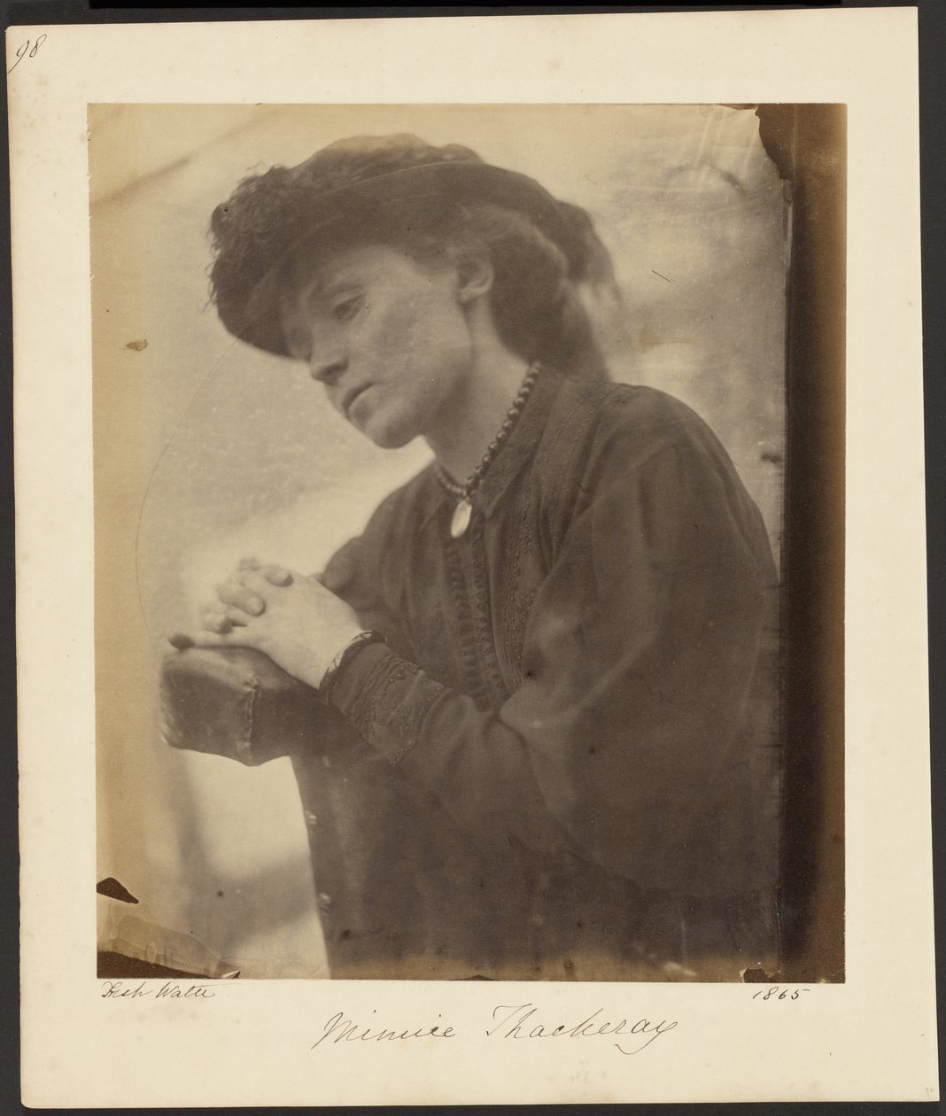 Minnie Thackeray av Julia Margaret Cameron