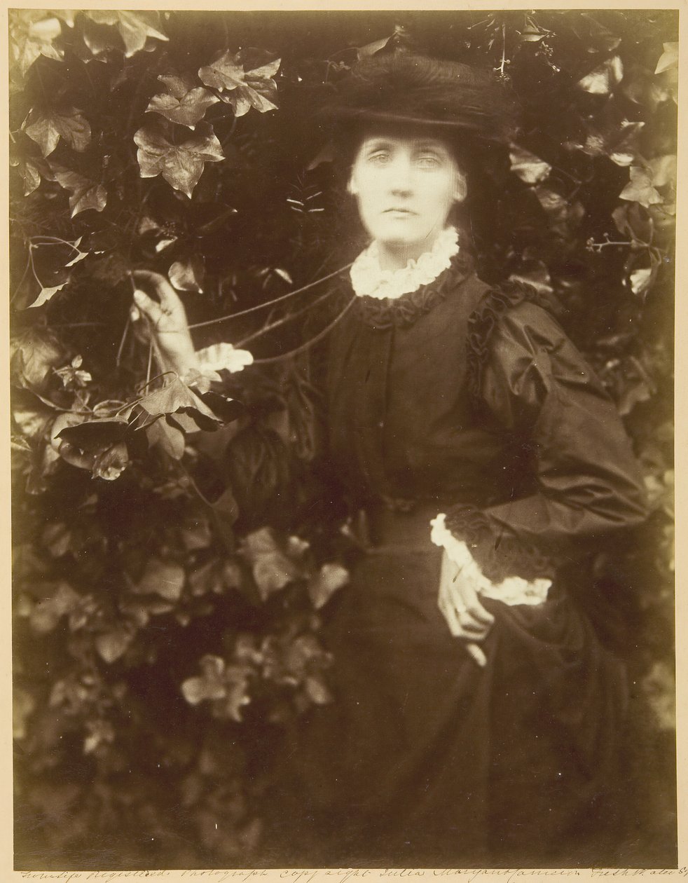 Mrs Herbert Duckworth She Walks in Beauty, september 1874. av Julia Margaret Cameron