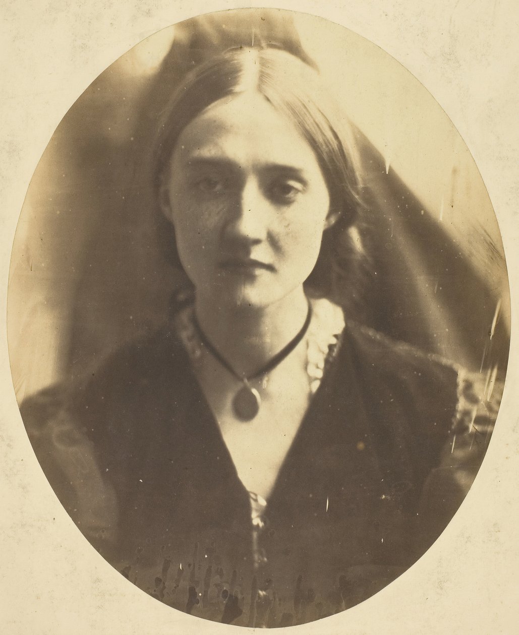 Mrs Herbert Fisher, 1864. av Julia Margaret Cameron