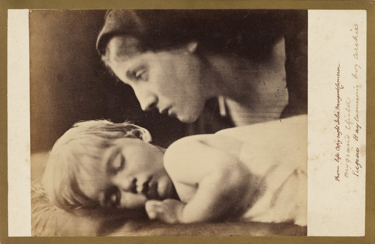 Mitt barnbarn Archie, Eugene Hay Camerons son av Julia Margaret Cameron