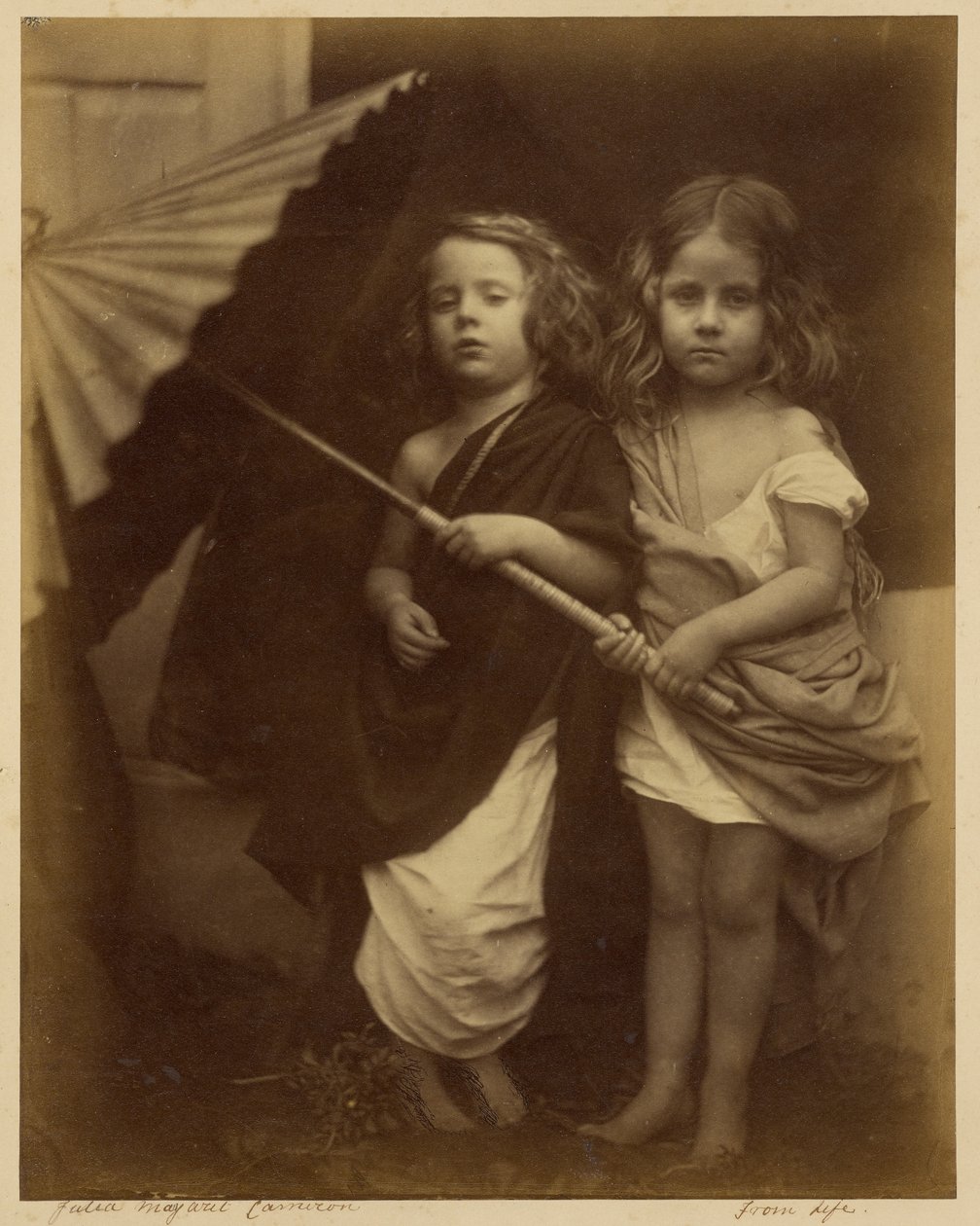 [Paul och Virginia] av Julia Margaret Cameron