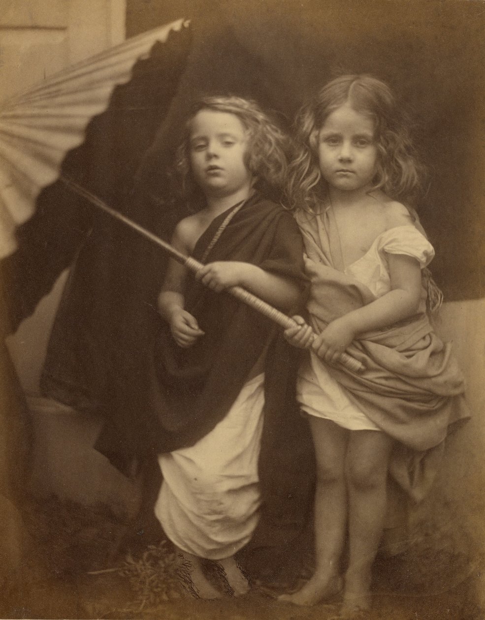 Paul och Virginie av Julia Margaret Cameron