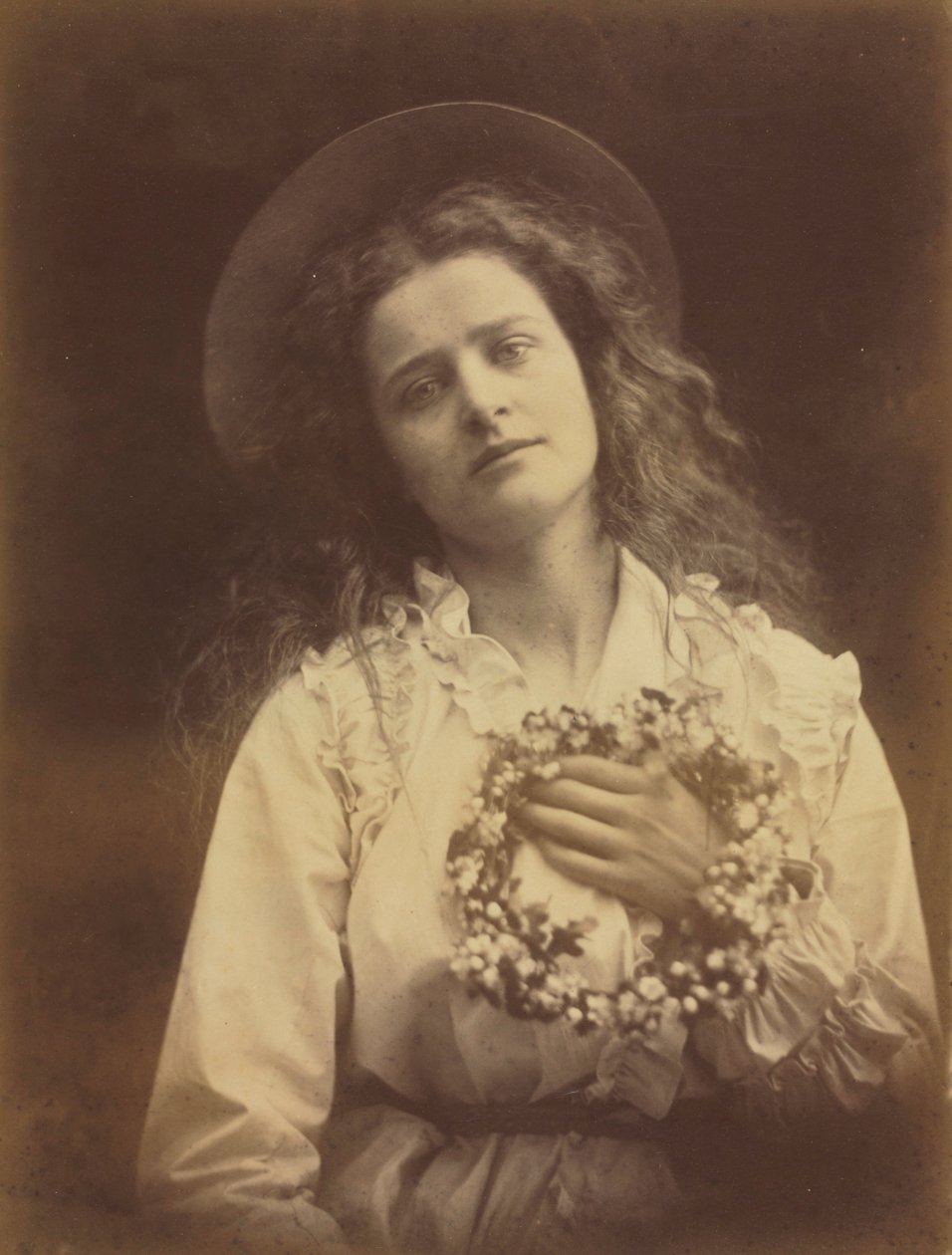 Majdrottningen 1875. av Julia Margaret Cameron