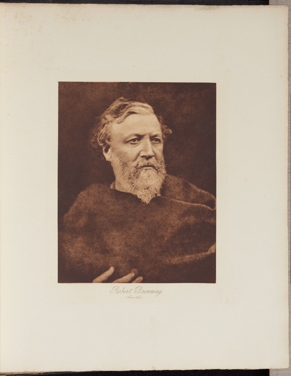 Robert Browning av Julia Margaret Cameron