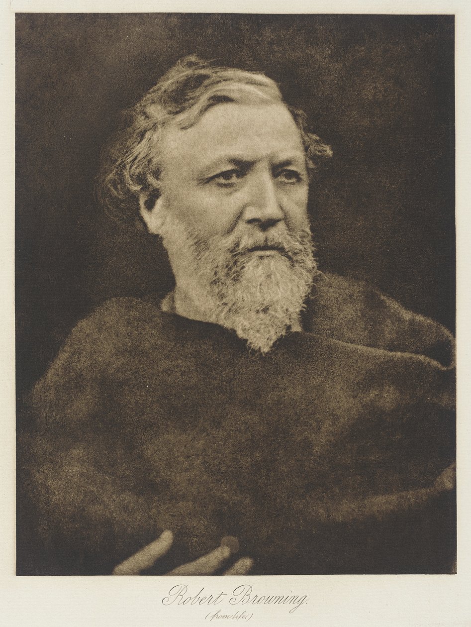Robert Browning av Julia Margaret Cameron