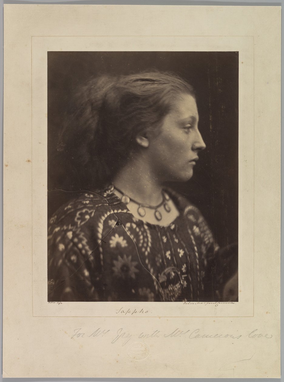 Sapfo av Julia Margaret Cameron