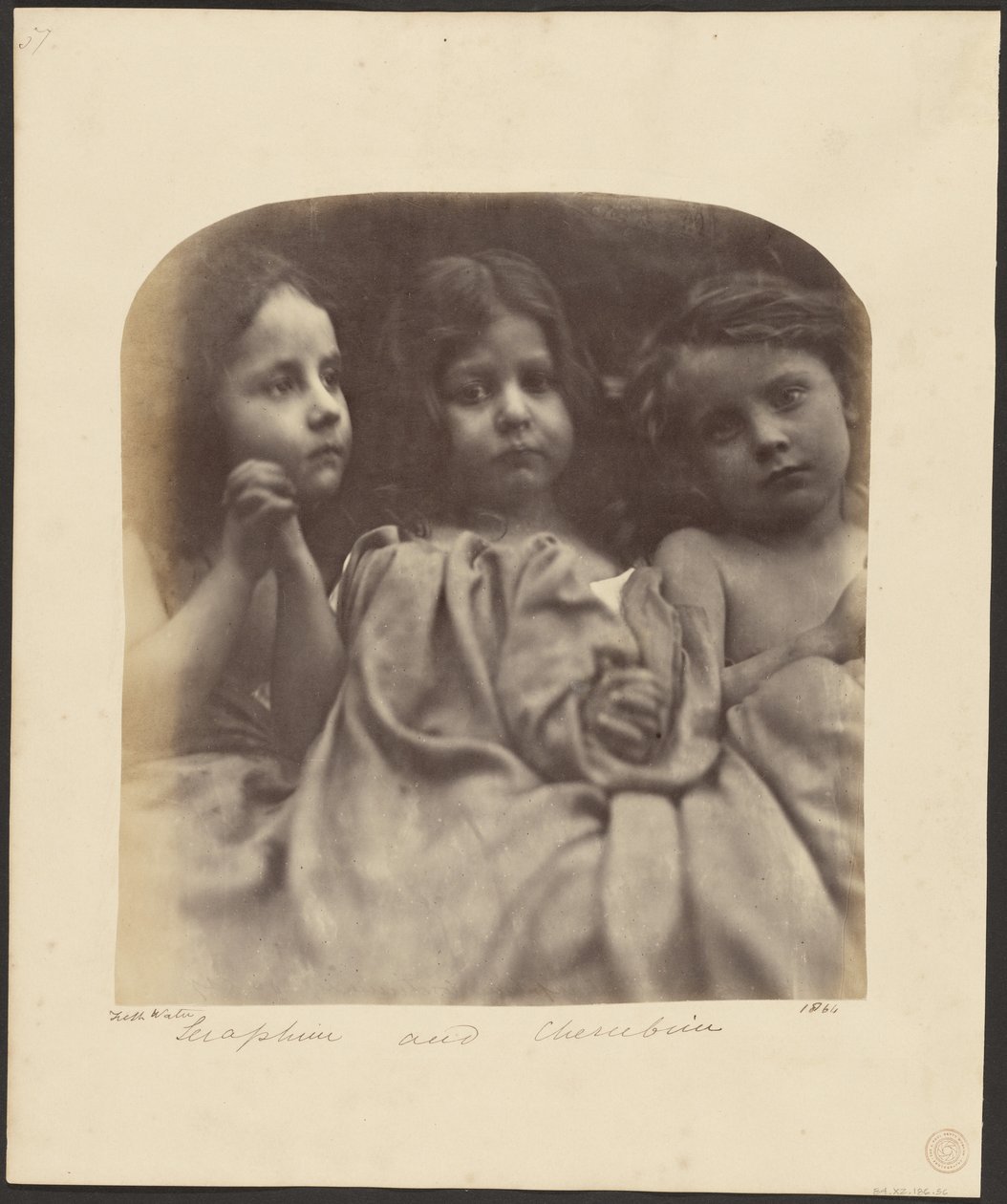 Serafer och keruber av Julia Margaret Cameron
