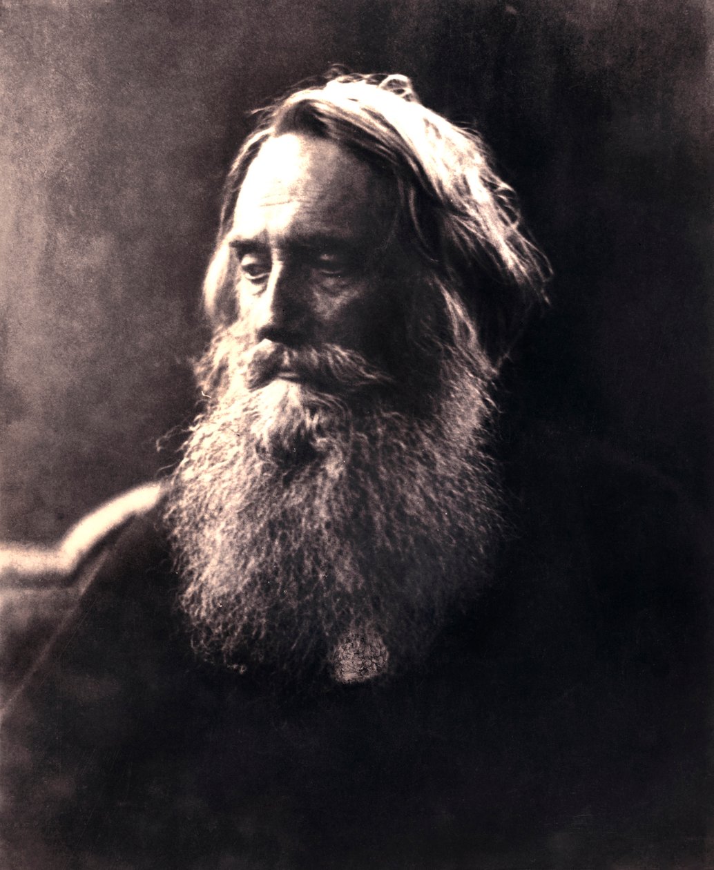 Sir Henry Taylor, engelsk dramatiker från 1800-talet. av Julia Margaret Cameron