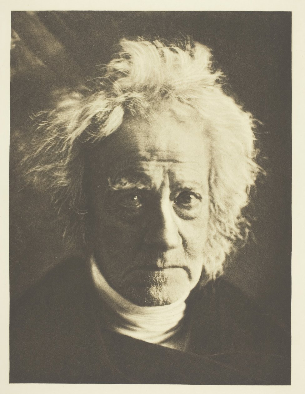 Sir John Herschel, 1867, tryckt oktober 1890. av Julia Margaret Cameron