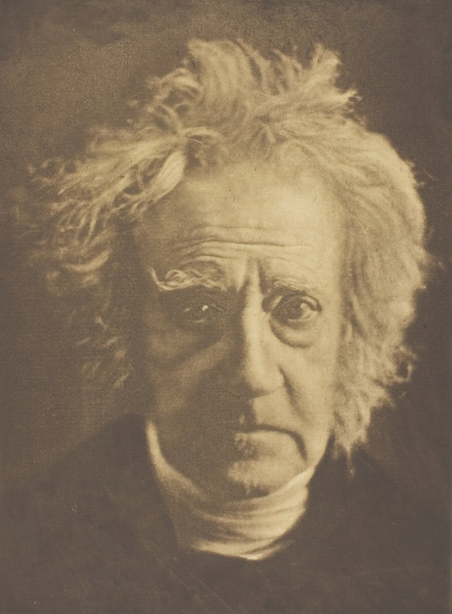 Sir John Herschel, 1867, tryckt ca. 1893. av Julia Margaret Cameron