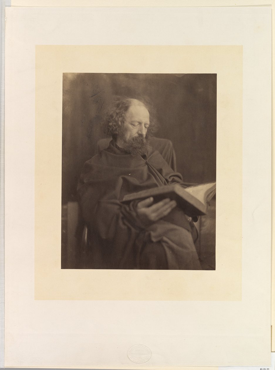 Tennyson läser av Julia Margaret Cameron