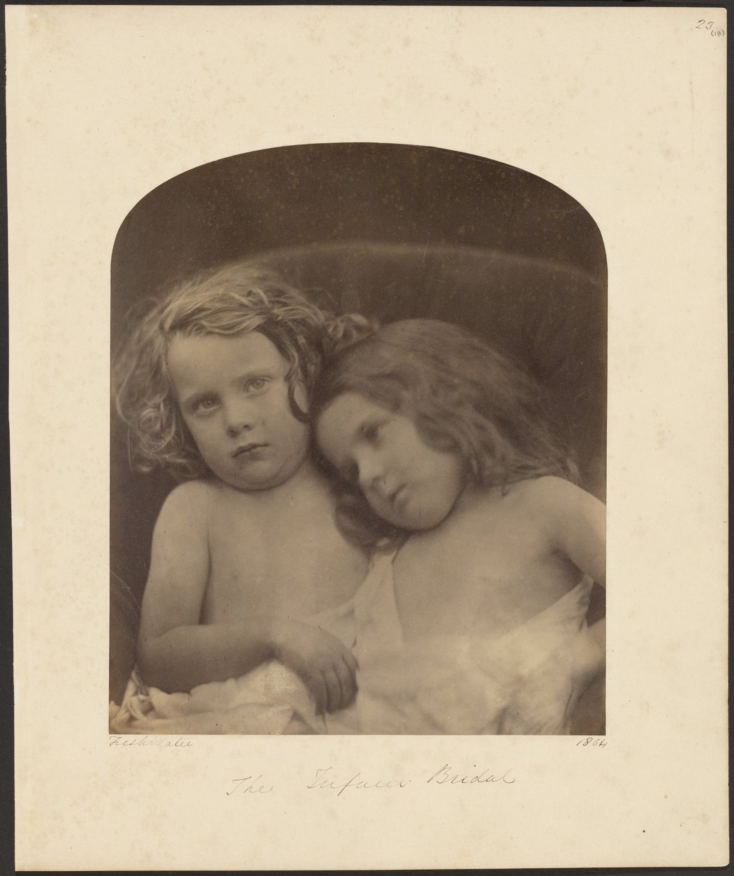 Spädbarnsbruden av Julia Margaret Cameron