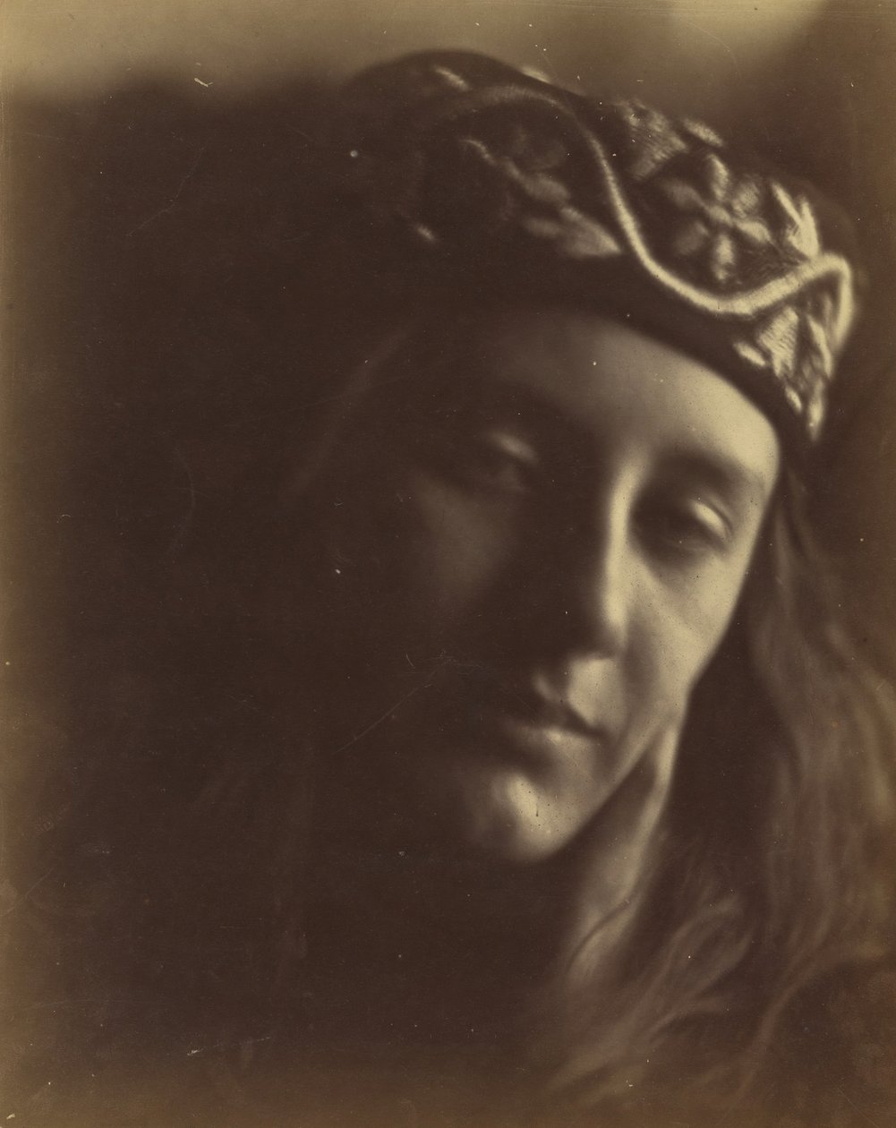 The Maid of Athens May Prinsep, 1866. av Julia Margaret Cameron
