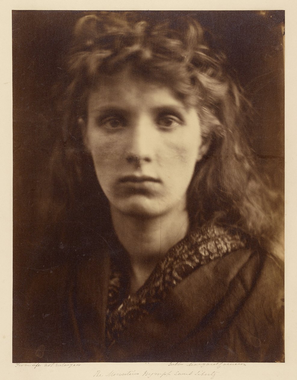 Bergsnymfen Sweet Liberty av Julia Margaret Cameron