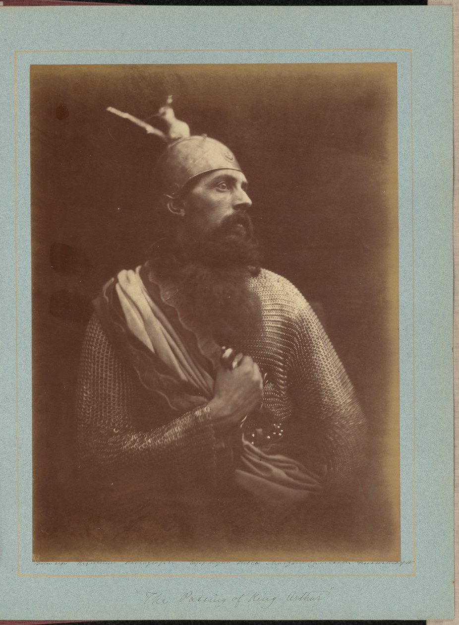 "Kung Arthurs bortgång" av Julia Margaret Cameron