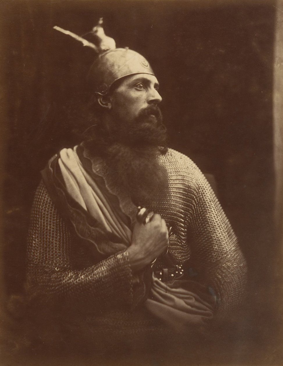 Kung Arthurs bortgång, 1874. av Julia Margaret Cameron