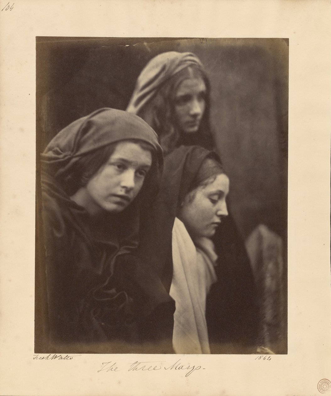 De tre Mariorna av Julia Margaret Cameron