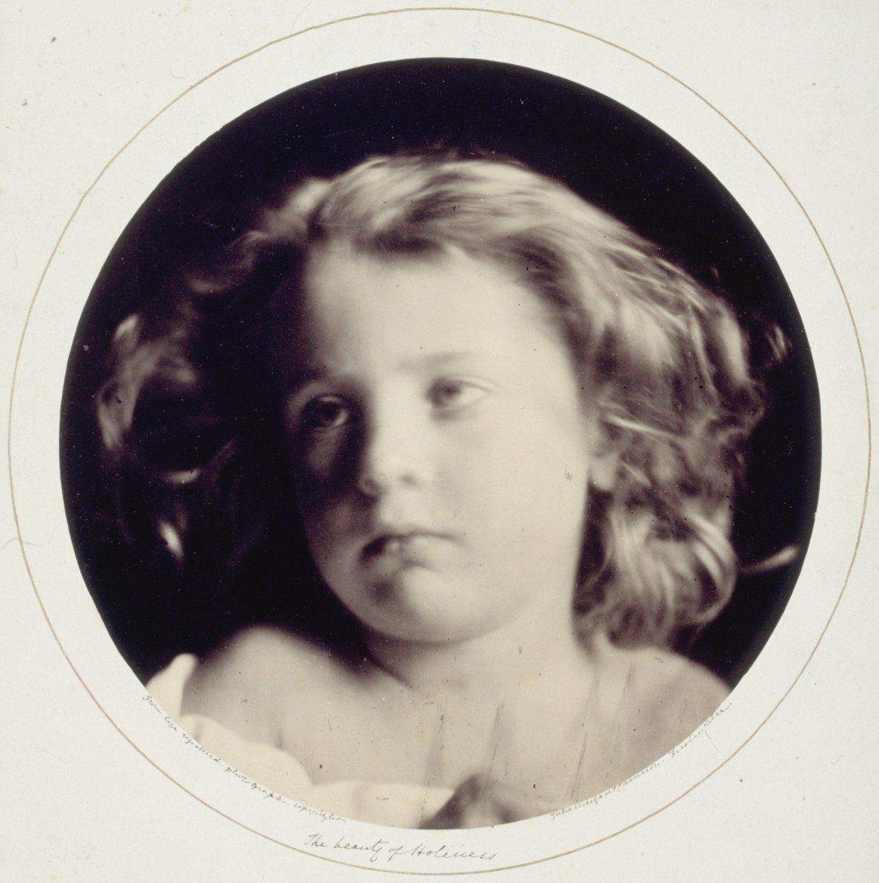 "Helighetens skönhet" Freddy Gould av Julia Margaret Cameron