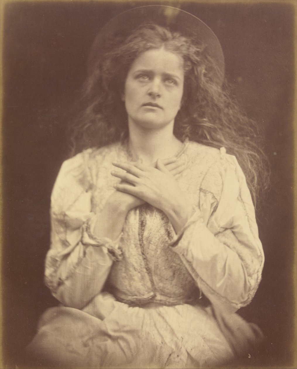 Den välsignade musiken gick på det sättet min själ kommer att behöva gå av Julia Margaret Cameron