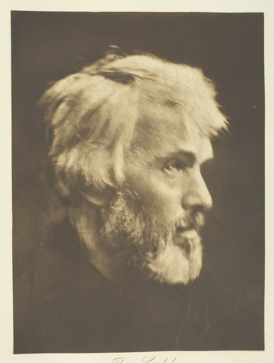 Thomas Carlyle, 1867, tryckt ca. 1893. av Julia Margaret Cameron