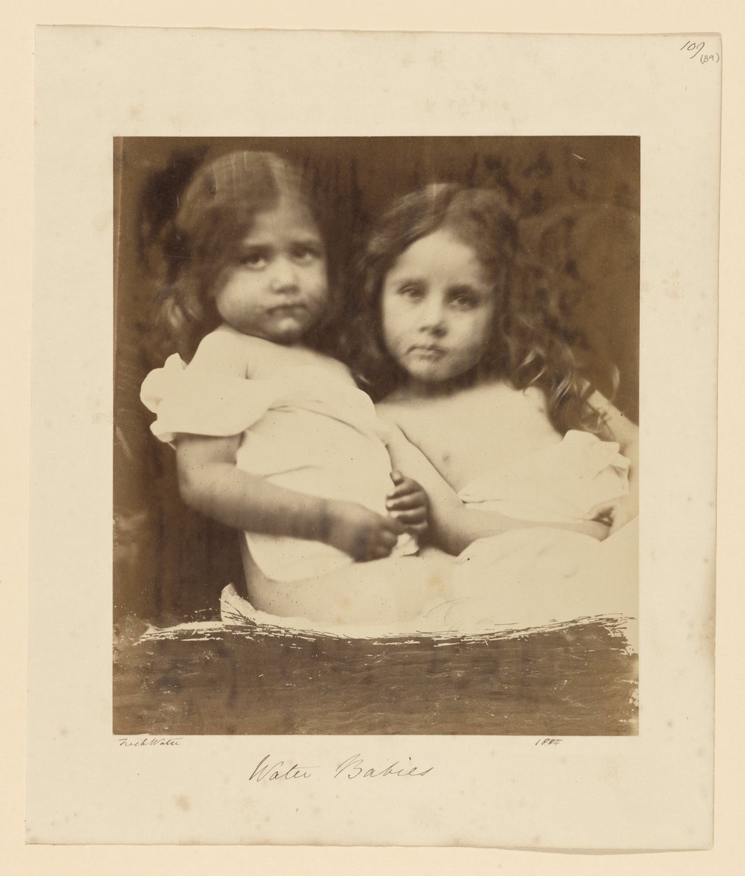 Vattenbebisar av Julia Margaret Cameron