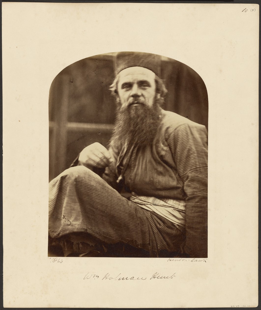 W[illia]m. Holman Hunt av Julia Margaret Cameron