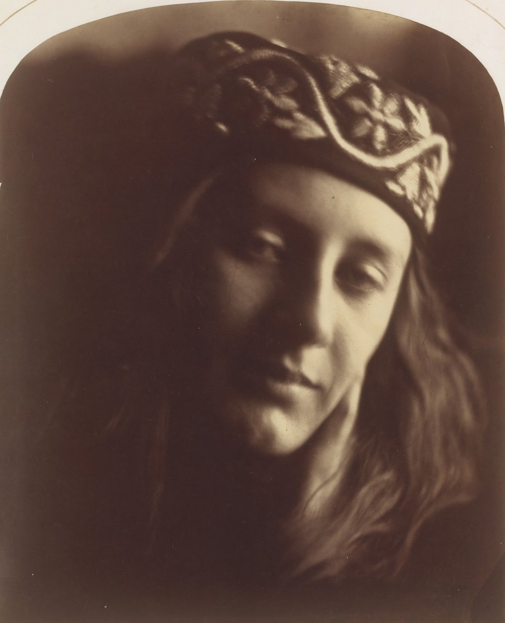 Zoe, piga av Aten, 1866. av Julia Margaret Cameron