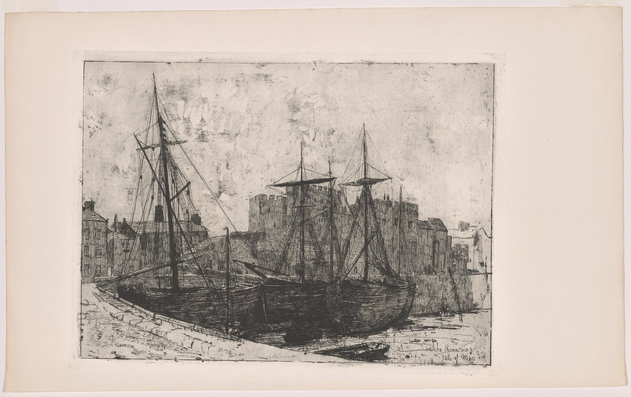 Castle Rushen - Isle of Man av Julian Alden Weir