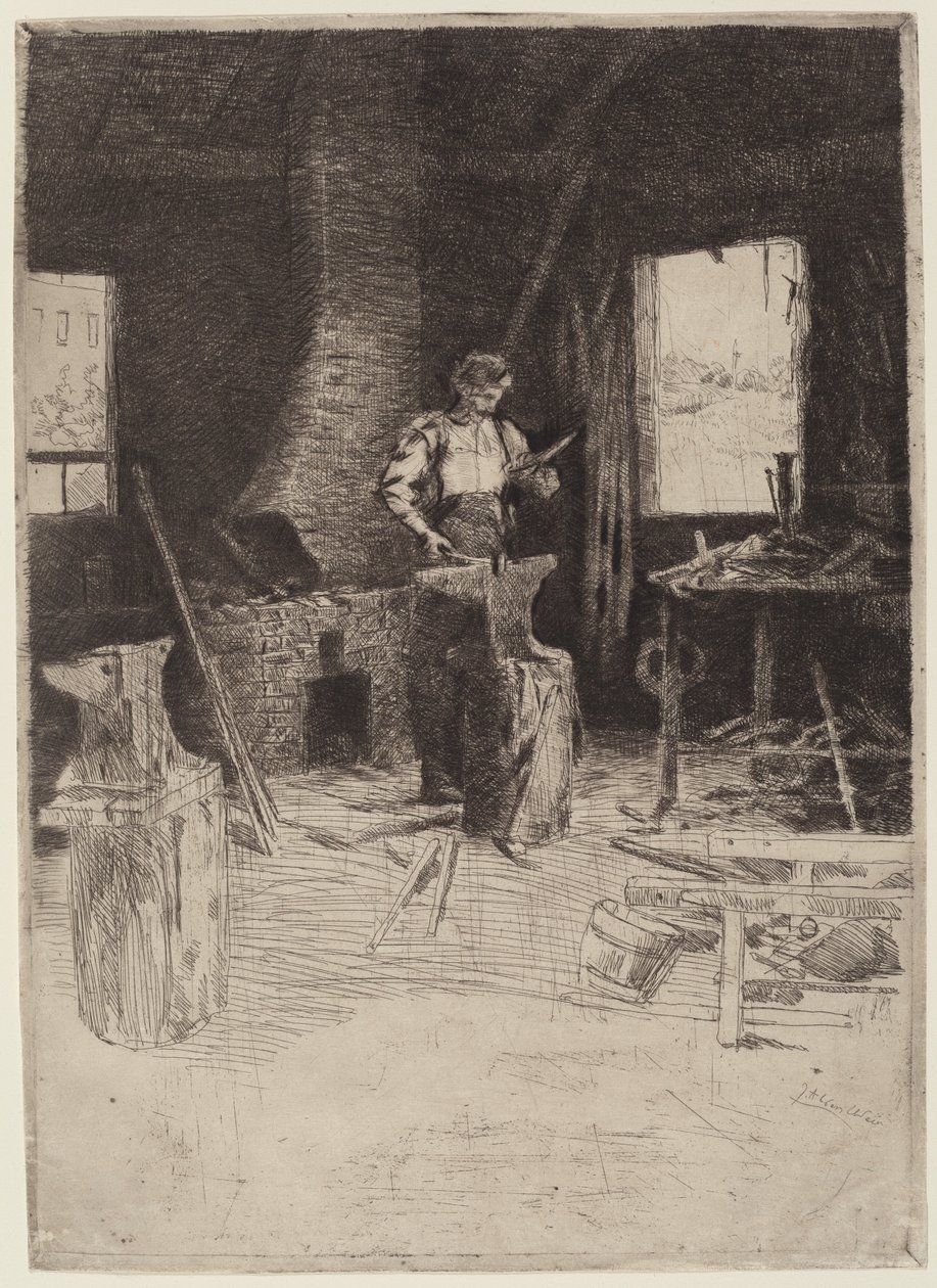 Smidesaffären. av Julian Alden Weir