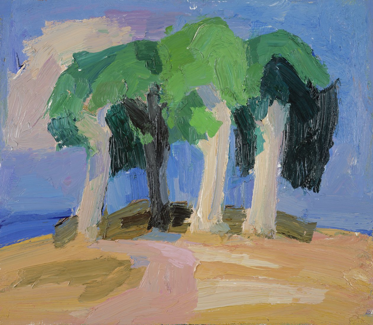 Hill Top, Burford (olja ombord) av Julian Bailey