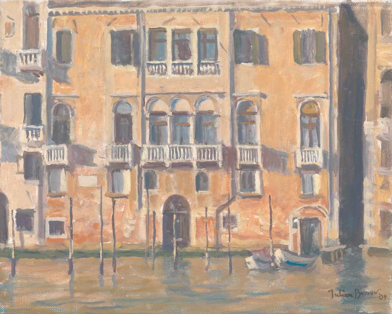 Canal Grande Fasad, 2009 av Julian Barrow